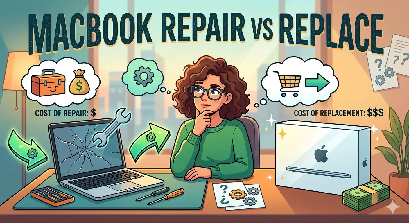 MacBook repair vs replace guide